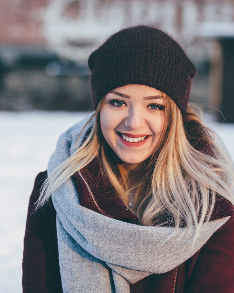 Soft editorial portrait